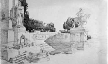 cortes_cadiz Ilustración monumento de las Cortes de Cádiz