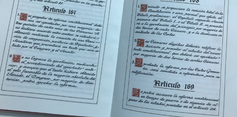 La Constitución y su reforma