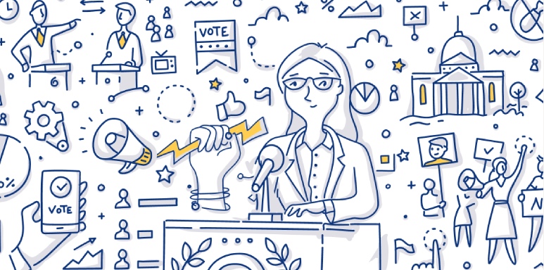 Sufragio activo y el pasivo