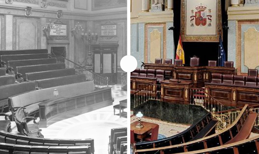 ayer y hoy salón de sesiones Ayer y Hoy Salón de Sesiones