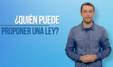quien puede proponer una ley P Quién puede proponer la aprobación de una ley